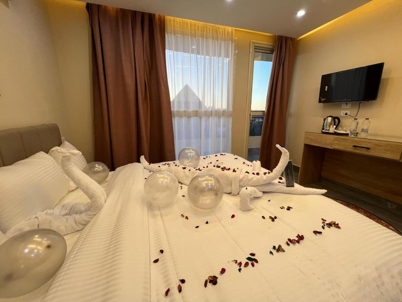 Pyramids Hotel Kafret el-Gabal المظهر الخارجي الصورة