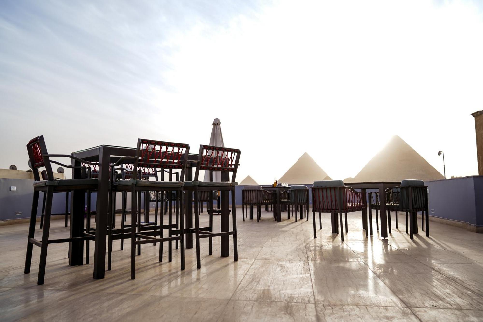 Pyramids Hotel Kafret el-Gabal المظهر الخارجي الصورة