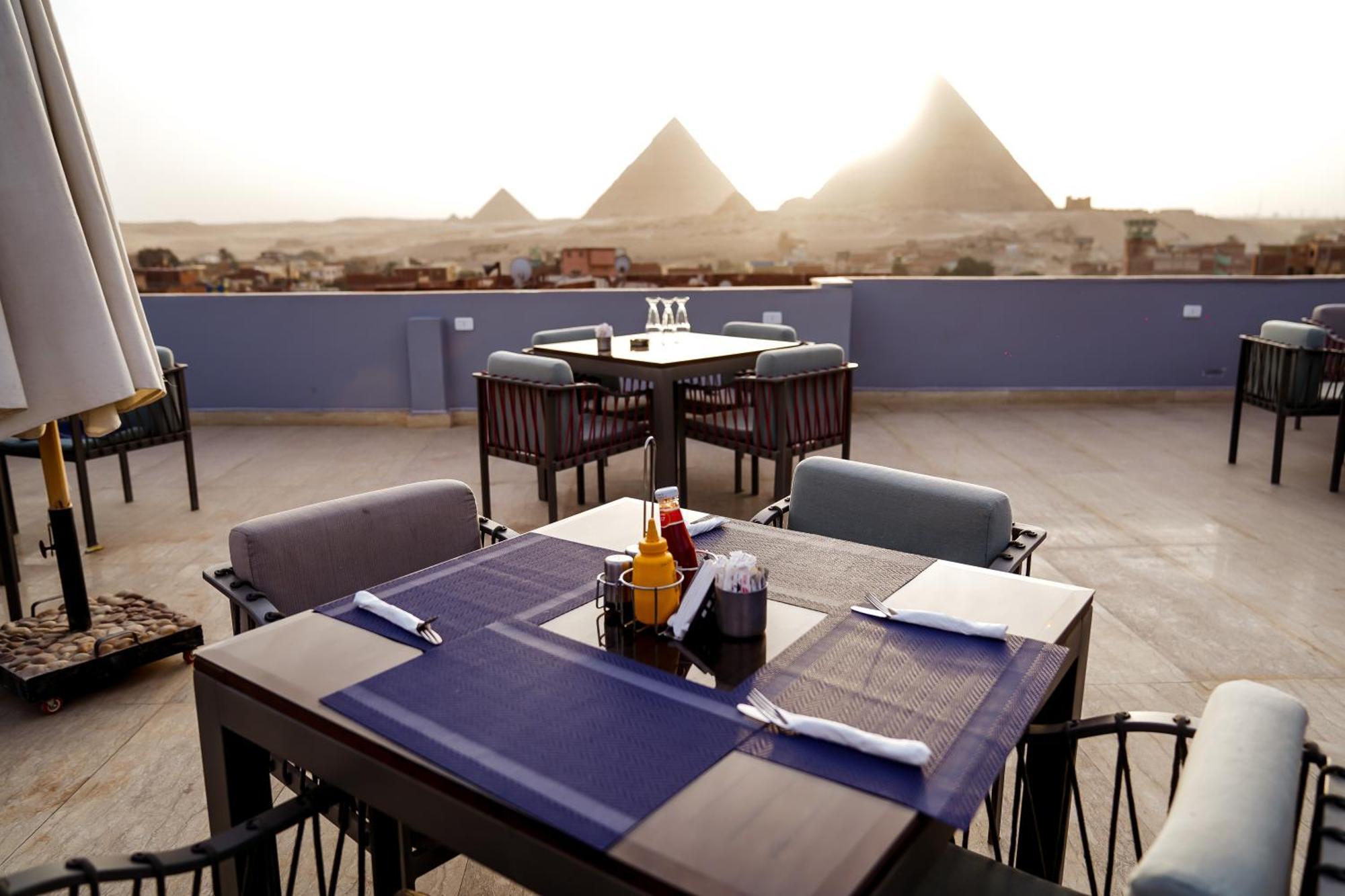 Pyramids Hotel Kafret el-Gabal المظهر الخارجي الصورة